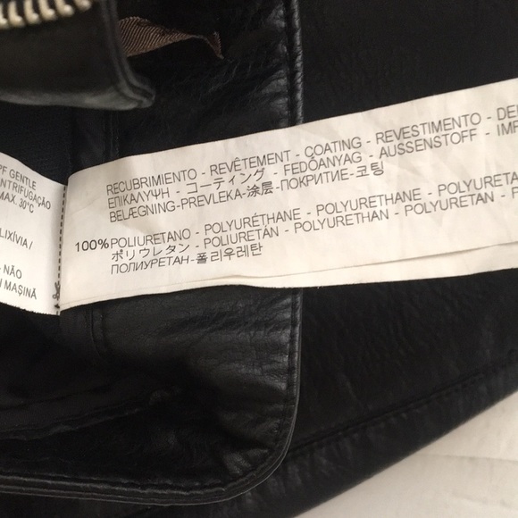 EUC Small ZARA faux leather black A-line mini skirt, feels like real leather!! - Picture 8 of 9